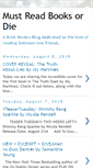 Mobile Screenshot of mustreadbooksordie.com
